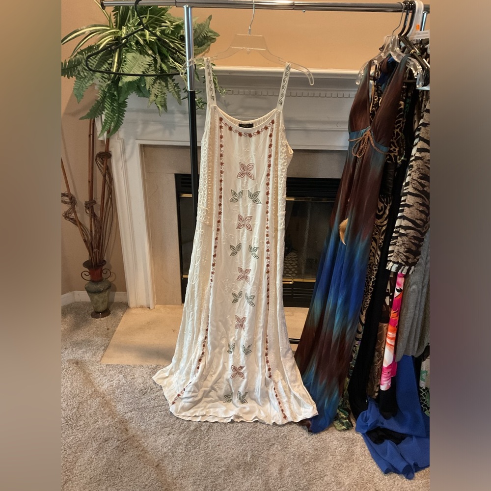 Hand made boho dress from India
